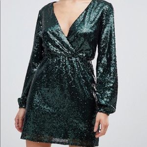 Mini sequin dress